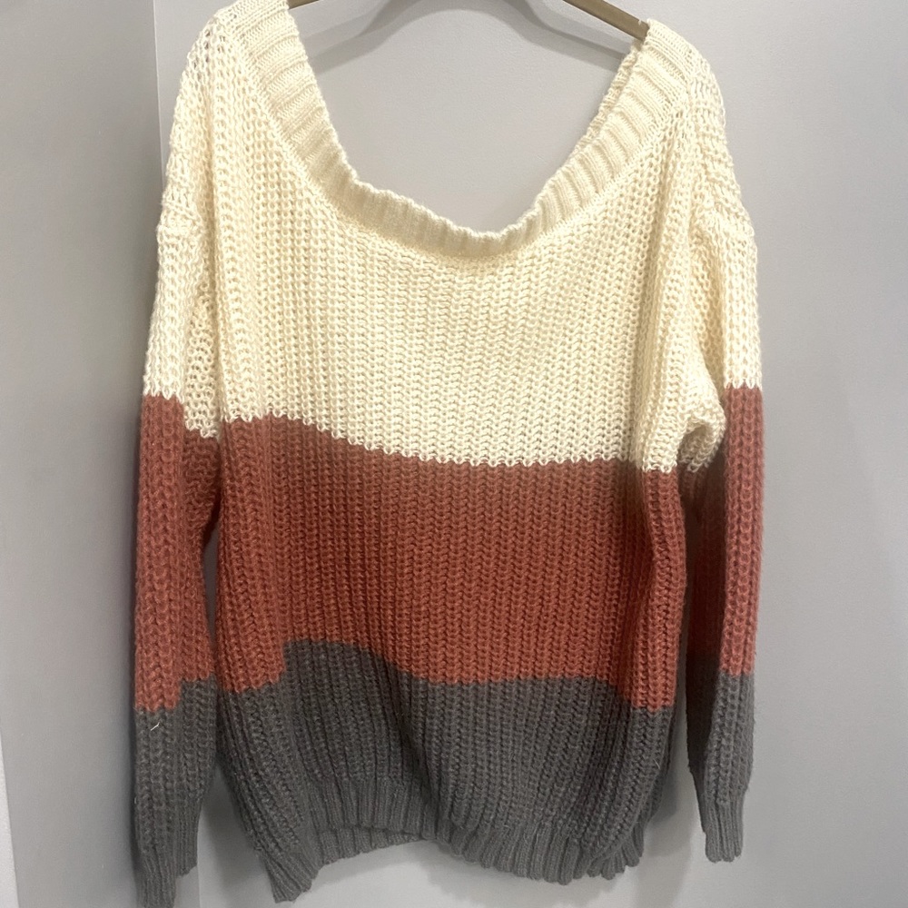 Women’s knit sweater 1X